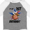 thumbnail image 4 of Inktastic 1st Birthday All Stars Boys Long Sleeve Baby Bodysuit, 4 of 5