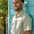 thumbnail image 7 of Free Country Men's Arcadia Short Sleeve Shirt Dark Denim L, 7 of 7