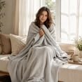 thumbnail image 4 of Muslin Cotton Throw Blanket 6 Layer Soft Breathable Blanket – Lightweight Summer Comfort, All Season Cuddly Blanket for Sofa, Bed, Couch, Adults, 4 of 5