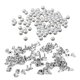 thumbnail image 3 of Pearl Studs Earrings for Women White ABS Material Round Pearls with Cool Rivets 10mm, 3 of 4