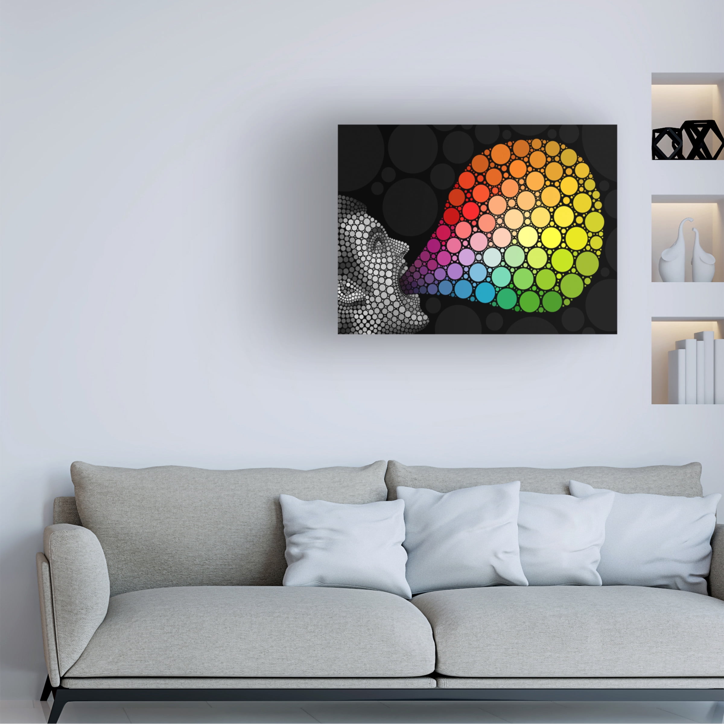 Ben Heine 'Give Me Colors' Canvas Art