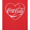 thumbnail image 3 of Coca-Cola - Heart - Women's Oversized Graphic T-Shirt, 3 of 4