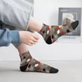 thumbnail image 2 of Naloa Maple colorful Ankle Socks for Women Non Slip Socks No Show Socks Classic Low Cut Casual Socks Casual Socks, 2 of 7
