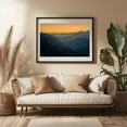 thumbnail image 3 of Glendora Sunset Layers 03 - Glendora California Photography Black Framed Wall Art Print 16 x 24 inches, 3 of 4