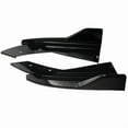 thumbnail image 4 of Rear Bumper Spoiler Canard Fin Diffuser Winglet Side Skirt Lip Wing Trim Wrap Angle Splitter Guard Pretective 1 Pair, 4 of 7