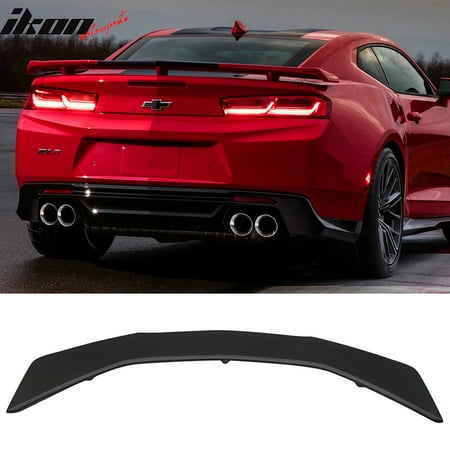 Camaro Front Spoiler - Fits 16-19 Camaro ZL1 Style Trunk Spoiler Rear Trunk Lid Spoiler ABS Unpainted