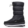 thumbnail image 1 of Zapatos Invierno Botas Nieve Mujeres Forrado Piel Al Media Pantorrilla, 1 of 9