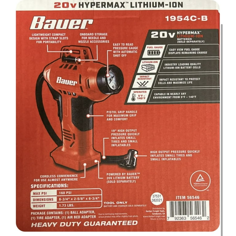 Cordless tire inflator harbor freight sale