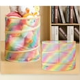 thumbnail image 4 of Unicorn Laundry Basket Hamper Large Sized Round Storage Basket Waterproof Bin Collapsible Laundry Basket for Girls Room Organizer, Bedroom Nursery Playroom Clothes, 4 of 5