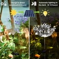 thumbnail image 4 of Laklulu Solar Garden Lights Solar Lights Sparklers Solar Outside Lights for Yard Pathway Flowerbed Decor, 4 of 5
