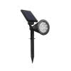Lámpara solar de 12 LED Foco para exteriores Luz de enchufe de tierra colorida (blanco cálido) Lamparas Tmvgtek Para estrenar