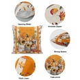 thumbnail image 6 of Decorative Throw Pillow Covers 12x20 Inch Set of 2 Orange Pumpkin Fall Decor Pillow Cases for Couch, Maple Leaf Autumn Sunflower Cushion Case for Living Room Bedroom Bed Car Chair, 6 of 9