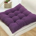 thumbnail image 4 of Mdesiwst Memory Foam Non Slip Chair Pad with Buckles Fixied Rebound Cotton Filling Soft Comfortable Seat Cushion, 4 of 8
