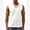 White, variant on IDOPIP Men's Hooded Tank Top Sleeveless Pullover Top with Pocket Hoodies Muscle Gym Shirts S-XL
