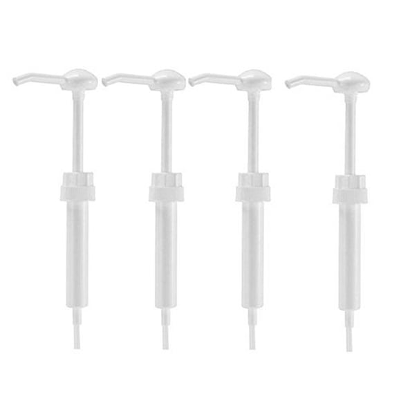 Heavy Duty 1oz Pump for Gallon. Fits with Most Gallon Bottles Shampoo or Conditioner Jugs. Pack of 4