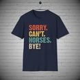 thumbnail image 2 of Horse t-shirts, Sorry Can't Horse tee, Animal tee, Horse Lovers Gift, 2 of 2