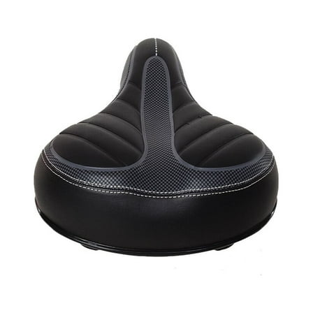 PBPBOX Comfortable Bike Seat Cushion Ergonomic Black Saddle for Outdoor Riding