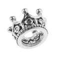thumbnail image 2 of 20pcs Mini Crown Charms Space Beads For Diy Jewelry Findings 6 X11mm, 2 of 5