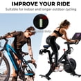 thumbnail image 7 of Voofly Lycra Fabric Bicycle Saddle Covers, Black Narrow Bike Seat Cover, 11 Inches X 7 Inches, Unisex,with A Waterproof Rain Cover Black, 7 of 7
