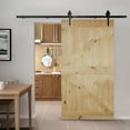 thumbnail image 2 of BELLEZE 42 Inch DIY Sliding Interior Barn Door, Farmhouse - Unfinished, 2 of 5