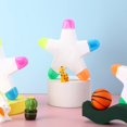 thumbnail image 1 of Geyee 50 Pcs Star Highlighters Bulk Highlighters Assorted Colors Creative Star Shape Watercolor Cute Pens 5-in-1 Color Fluorescent Pens for School Of, 1 of 6