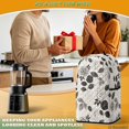 thumbnail image 7 of FOR U DESIGNS Rose Leaves Print Washable Blender Dust Cover with Pockets Durable, Slip-On, Reusable, with 2 Side Pockets, Fits Kitchen Counter Storage, 7 of 7