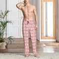 thumbnail image 2 of Balery Cute Poodle Dog Pantalones de pijama para hombre, pijama ultraligero, pantalón de descanso-3X-Large, 2 of 6