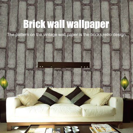 Modern Waterproof Self Adhesive Brick Stone Style 3d Wallpaper For
