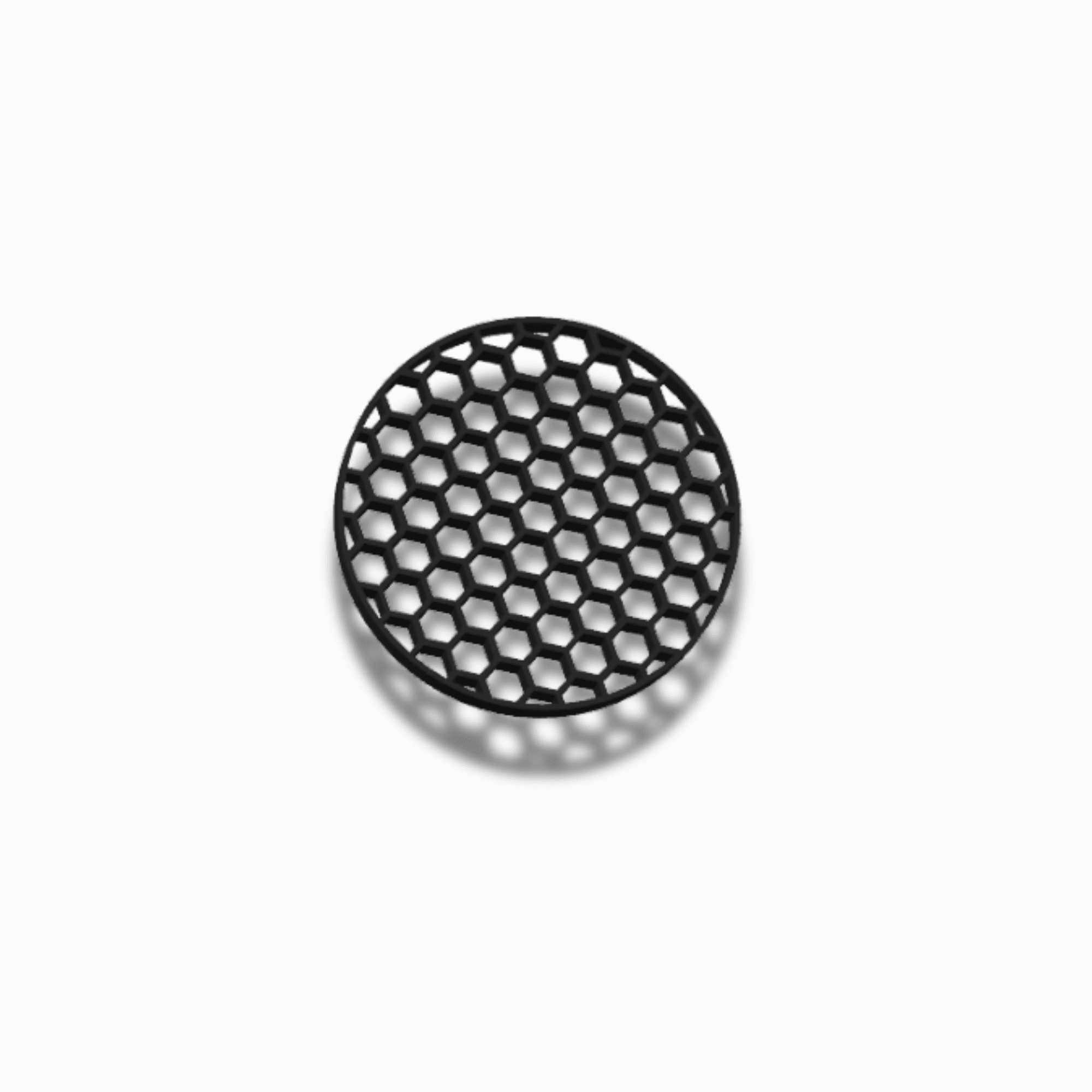 BuildInk™ Headlight Cold Air Intake Ring with Grille – Compatible with Dodge Challenger 2015–2021 – 3D Printed Automotive Accessory
