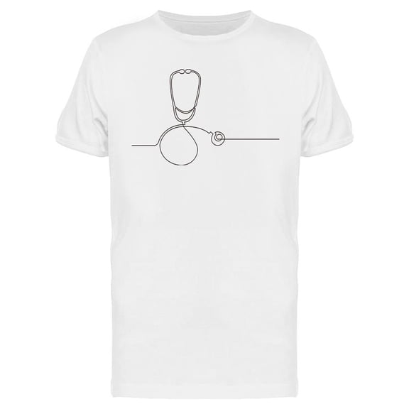 Stethoscope T-Shirt Men -Image by Shutterstock, Male XX-Large