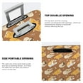 thumbnail image 3 of Yiaed Cartoon Bulldog Print Travel Luggage Cover Suitcase Protector Fits 18-32 Inch Luggage Wheel Covers Patterned Elastic Luggage Anti-scratch（No luggage）-, 3 of 5
