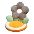 thumbnail image 1 of Cojín para silla Strade Fareast Limited forma de flor gris 50 cm x 45 cm, 1 of 8