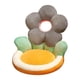 thumbnail image 1 of Cojín para silla Strade Fareast Limited forma de flor gris 50 cm x 45 cm, 1 of 8