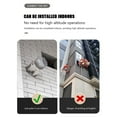 thumbnail image 5 of Round Roof Floor Drain Stainless Steel Large Displacement Balcony Drainage Cover Anti-blocking Rooftop Rain Pipe Cap, 5 of 5