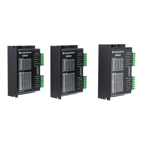 

3Pcs Driver DM542 Driver Dsp Digital Driver Board for Nema 17/23