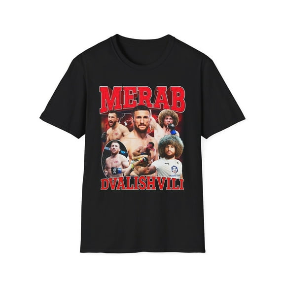 Merab Dvalishvili T-Shirt, Vintage MMA Retro Tee, Praise the Champion!