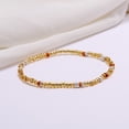 thumbnail image 2 of ziyahi Rice Bead Ankle Bracelet Unique Colour-fast Ankles Chains Exquisite Handmade Multi-purpose Chic Girls Anklets Feet Decor 7, 2 of 7
