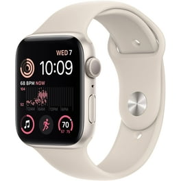 Apple Watch SE (1st Gen) GPS, Gold Aluminum 44mm with Starlight Sport Band, Regular, Swimproof Design - Walmart.com Apple Watch SE (1st Gen) GPS, Gold Aluminum 44mm with Starlight Sport Band, Regular, Swimproof Design - Walmart.com
