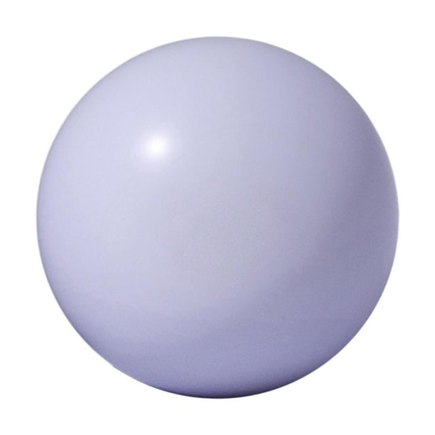 Pelota de Pilates pequeña, pelota de barra, pelota de 25 cm, pelota de gimnasia rítmica antideslizante de PVC, pelota de equilibrio para ejercitar la Púrpura