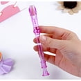 thumbnail image 4 of EeaseMX 20 Unids Transparente Clarinete Juguetes Flautas Creativas Instrumento de Viento Juguetes Música Temprana Juguetes Educativos (Color Aleatorio), 4 of 7