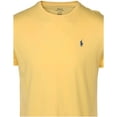 thumbnail image 4 of Polo Ralph Lauren Women's Classic Fit Crew Neck T-Shirt , Yellow Blue Pony, XS, 4 of 4