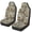 Oak Tree Camouflage Pattern, variant on Chririnla Polyester Front Car Seat Covers for Auto, Washable Stretchy Driver Seats Protector Cushion, Southwestern Geometric Print 2 Pack