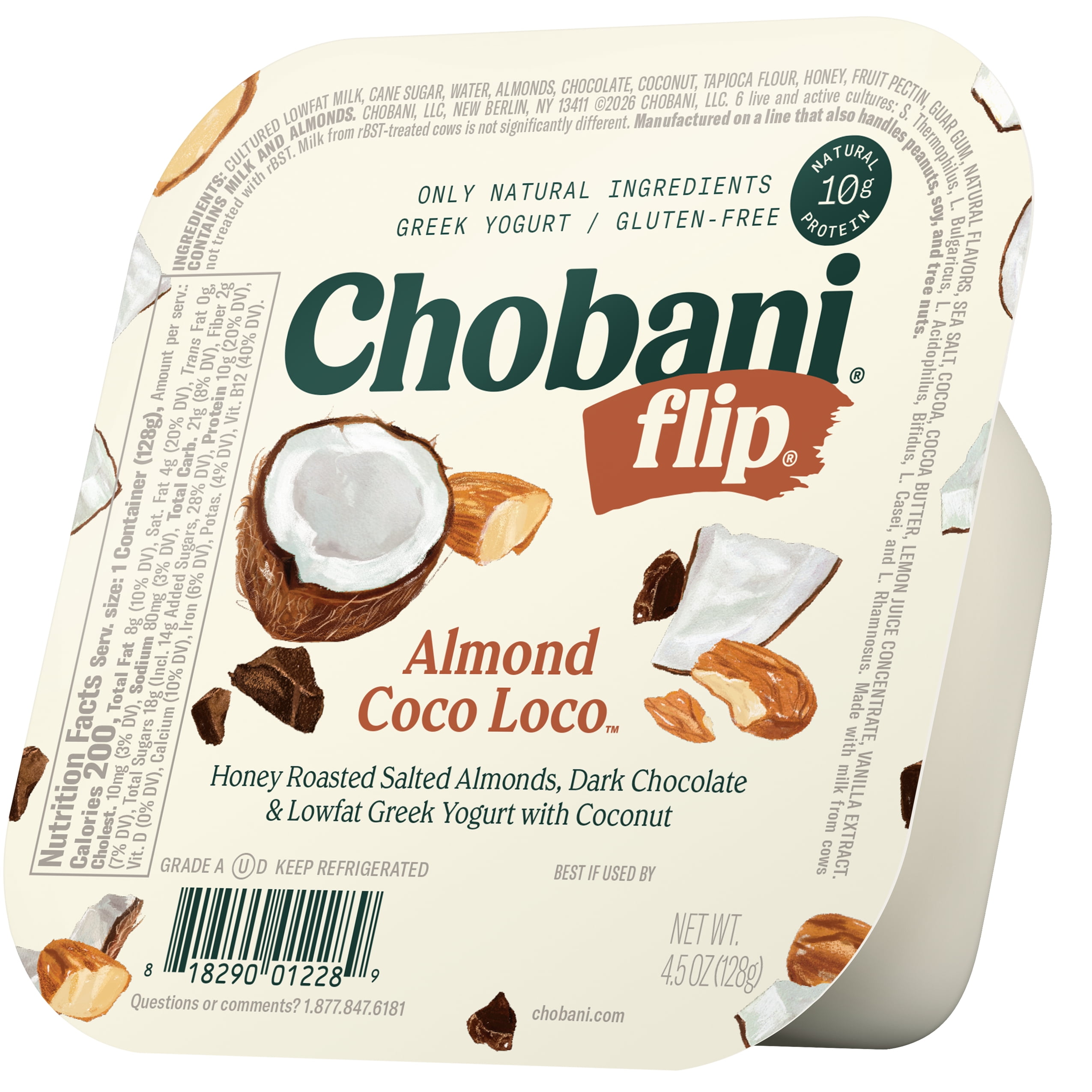 Chobani Flip Almond Coco - Yogurt supplies for supermarkets