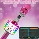 thumbnail image 5 of Micrófono para niños oso de fresa Karaoke inalámbrico Bluetooth rosa, 5 of 6
