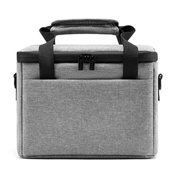 Projector Storage Bag Reinforced Oxford Fabric Carrying Case With Dedicated Accessory Slots Waterproof Travel Friendly