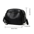 thumbnail image 3 of EnJoCho Women's Fashion Phone Bag Zipper Small Square Bag Simple Soft Leather Shoulder Bag Crossbody Bag Trendy Matching Bags for Male Female for Travel Casual Use Clearance, 3 of 3