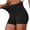 Black, variant on asjyhkr Running Shorts for Women High Waist Outdoor Biking Yoga Workout Shorts with Pockets
