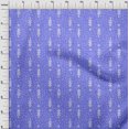 thumbnail image 4 of oneOone Polyester Spandex Medium Purple Fabric Merry Christmas Diy Clothing Quilting Fabric Print Fabric By Yard 56 Inch Wide, 4 of 6