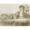 thumbnail image 3 of Harding, J.D. 14x12 Black Modern Framed Museum Art Print Titled - Bothwell Castle, 3 of 5