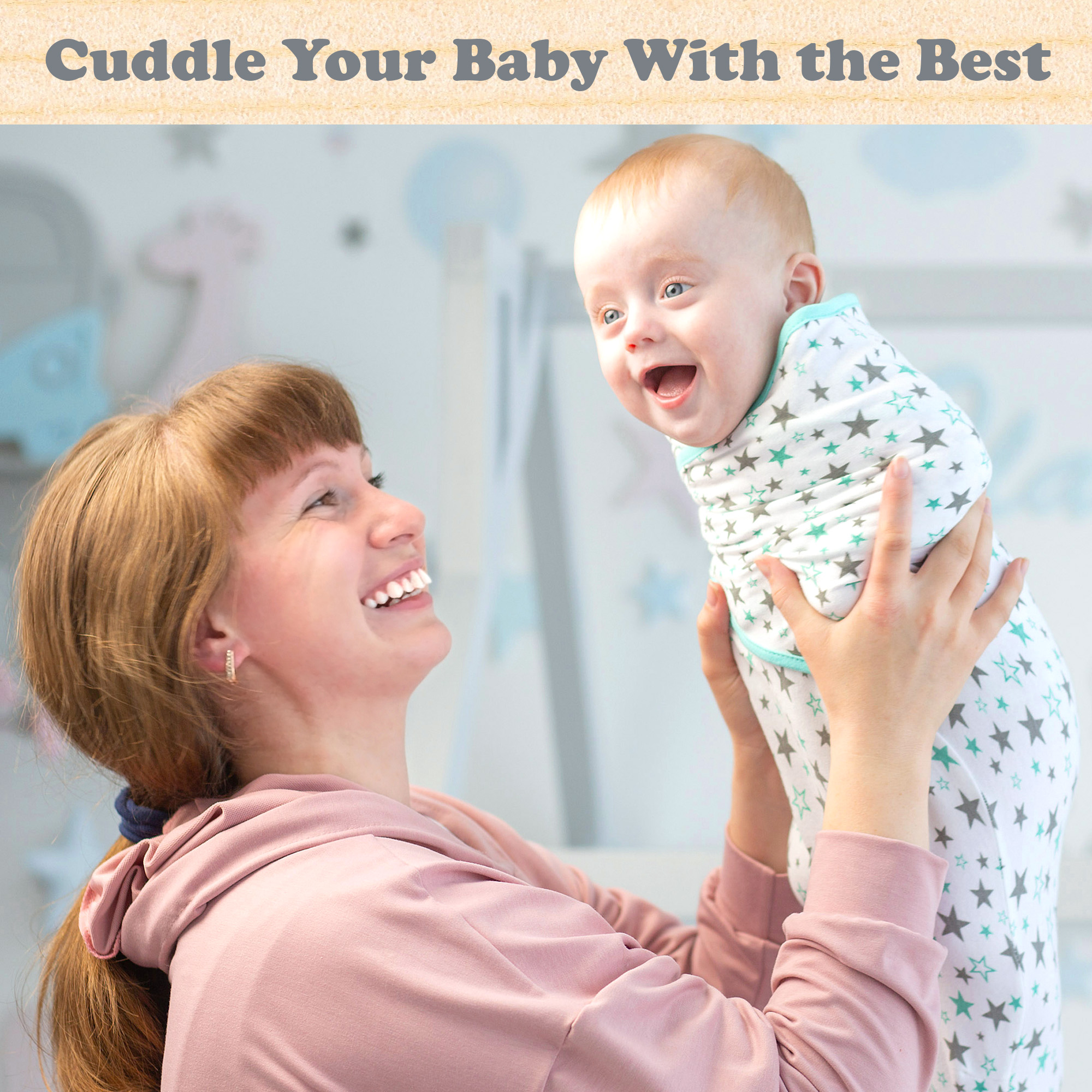 Bublo Baby Swaddles for Newborns 0–3 Months, 3-Pack photo 5